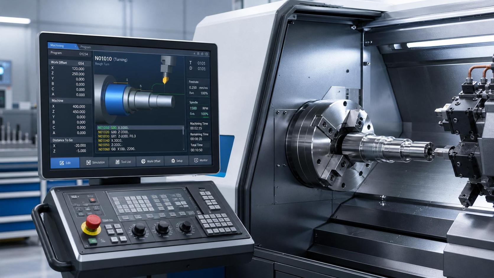 CNC Control Systems for Lathes: Key Features That Impact Accuracy, Setup Time, and Training