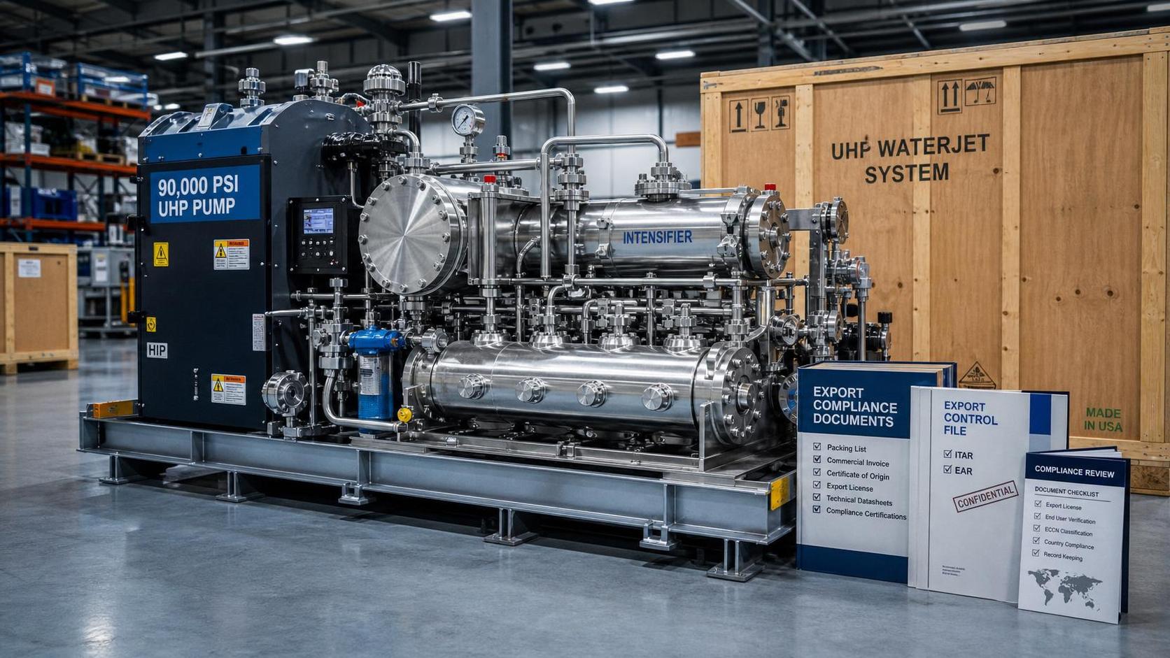 BIS Tightens Export Controls on 90,000 PSI UHP Pumps