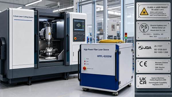 Japan Requires PSE Diamond Mark for 6kW+ Fiber Lasers