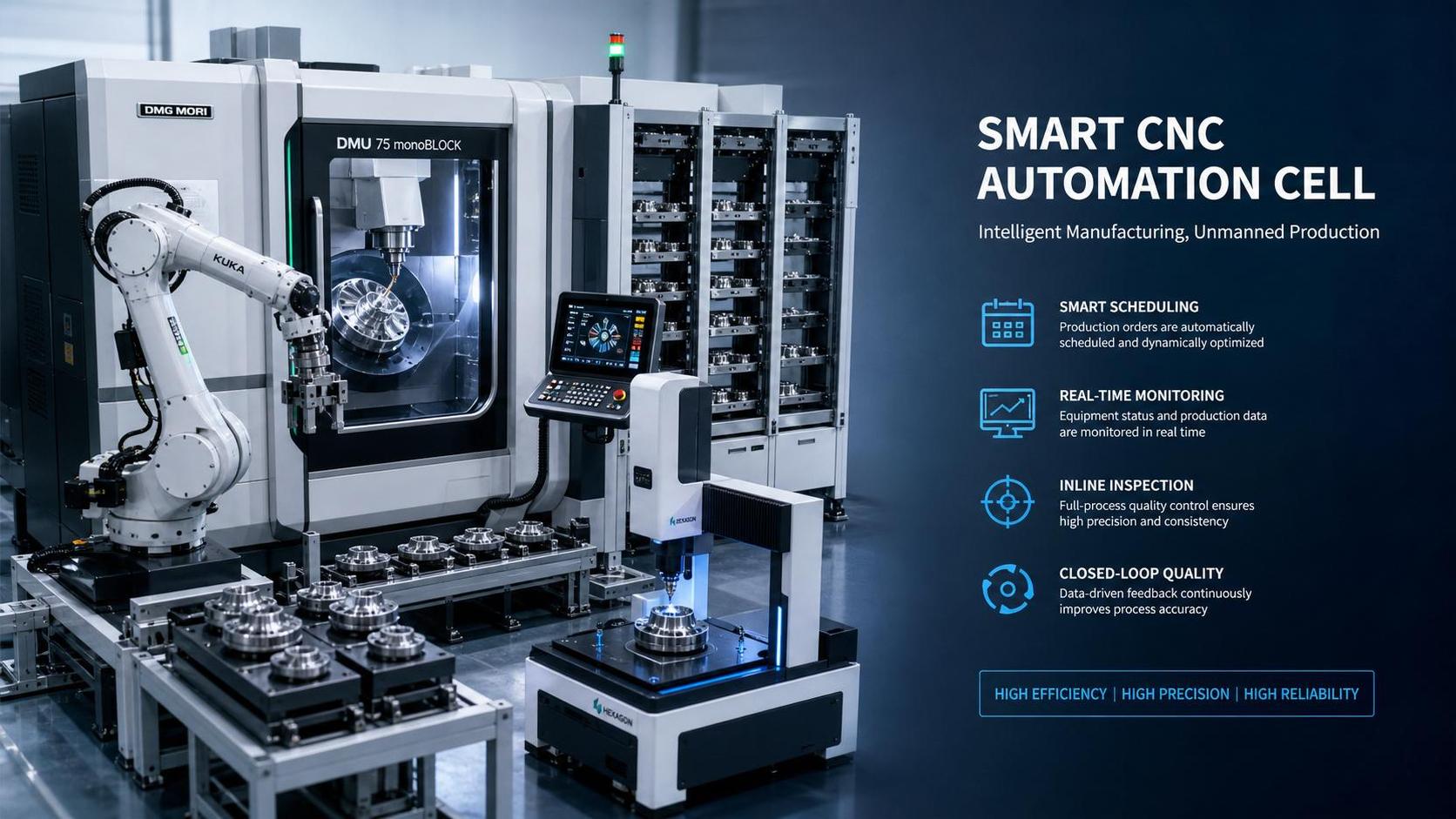 CNC Machine Automation Software: Essential Features for Unmanned Production