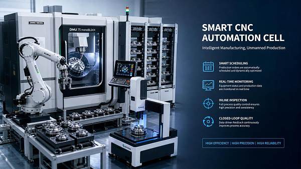 CNC Machine Automation Software: Essential Features for Unmanned Production