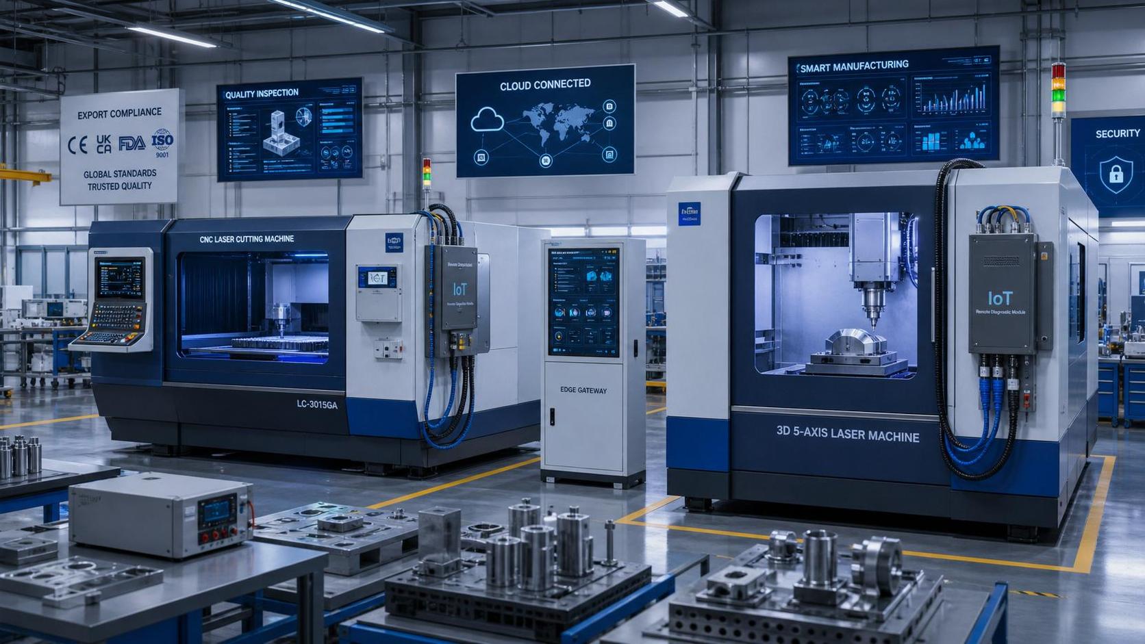 Saudi SASO Mandates IoT Modules for CNC Laser Cutters