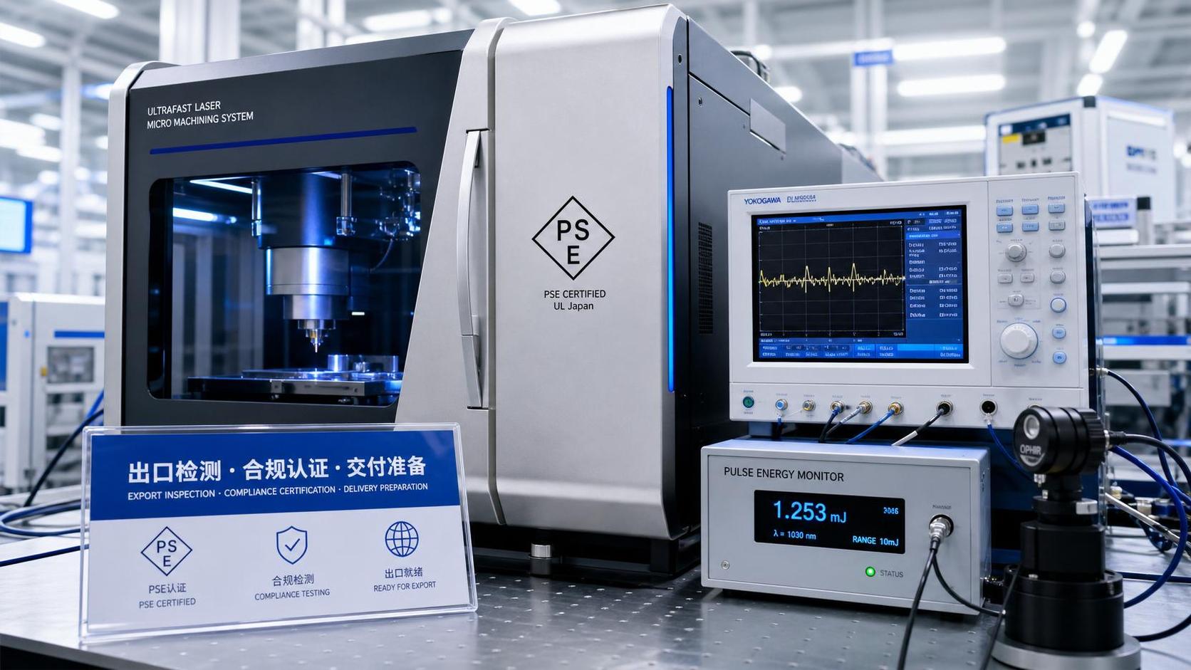 Japan Expands PSE Scope for Ultrafast Laser Systems