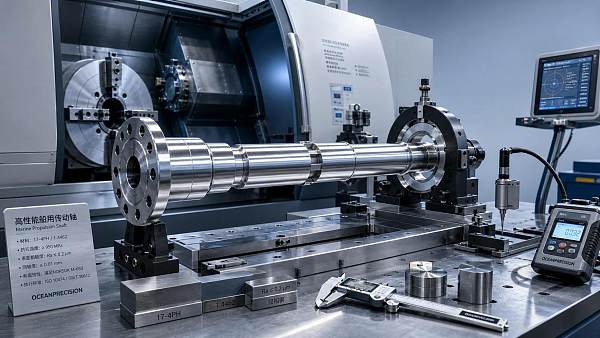 Marine Drive Shaft Machining: Key Tolerances, Materials, and Surface Finish Requirements