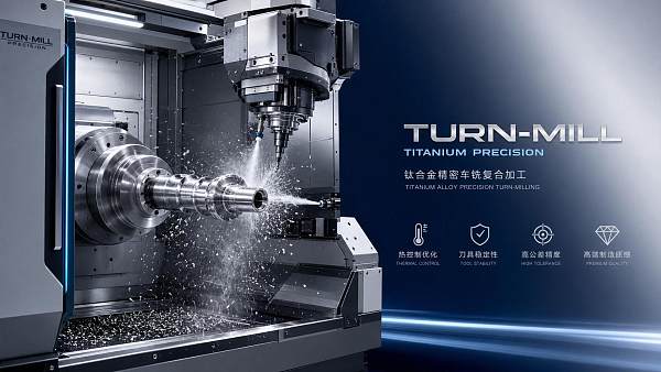Turn-Mill Machining Titanium: Key Challenges, Tooling Choices, and Tolerance Control