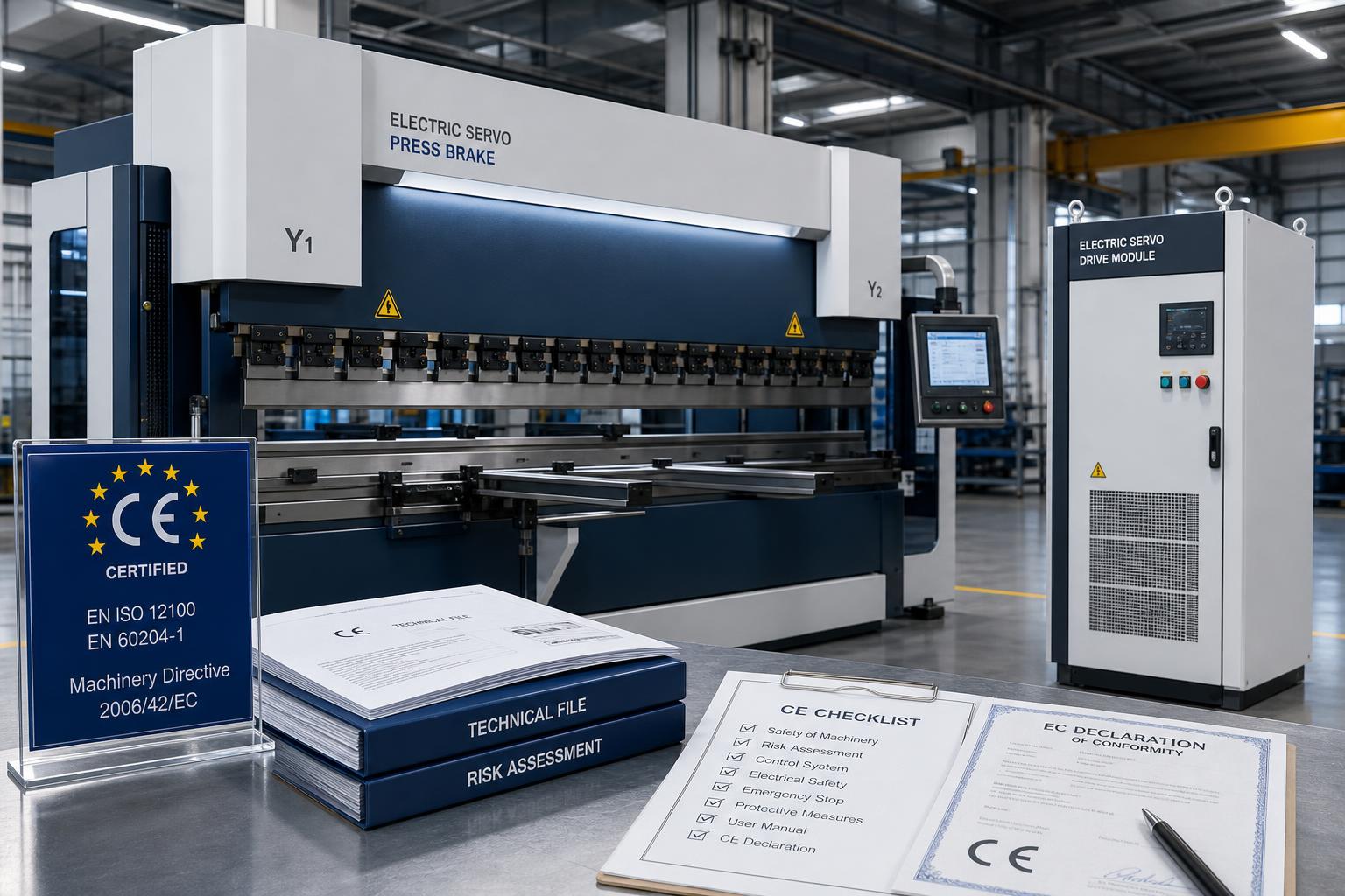 EU CE Rule Takes Effect for All-Electric Press Brakes EU CE Rule Takes Effect for All-Electric Press Brakes