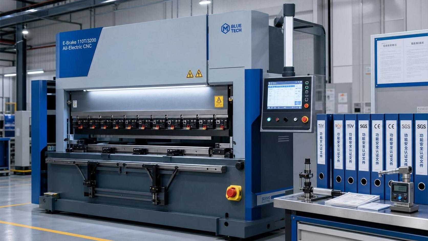 TUV Checks Raise Public Procurement Bar for Press Brakes TUV Checks Raise Public Procurement Bar for Press Brakes