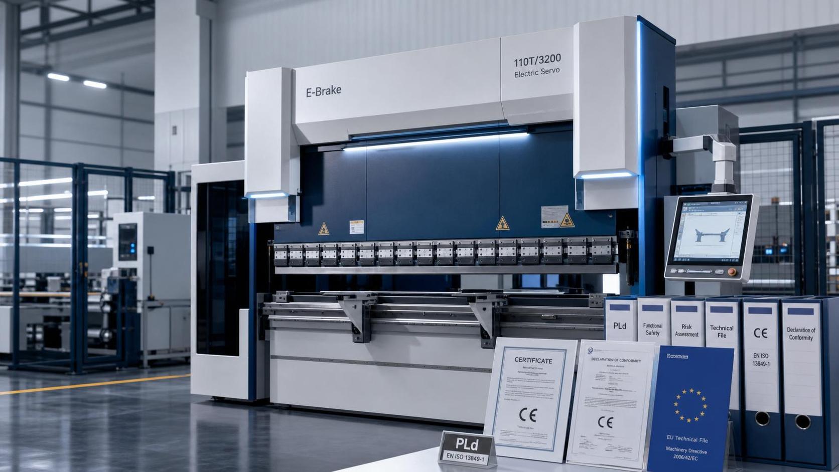 EU Enforces PLd Safety Rule for All-Electric Press Brakes EU Enforces PLd Safety Rule for All-Electric Press Brakes