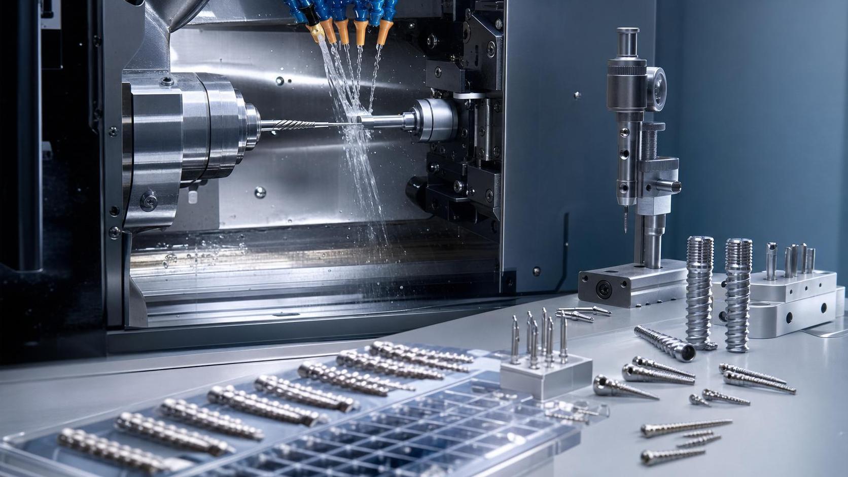 How to Choose CNC Turning Centers for Implant Parts: Tolerances, Materials, and Validation