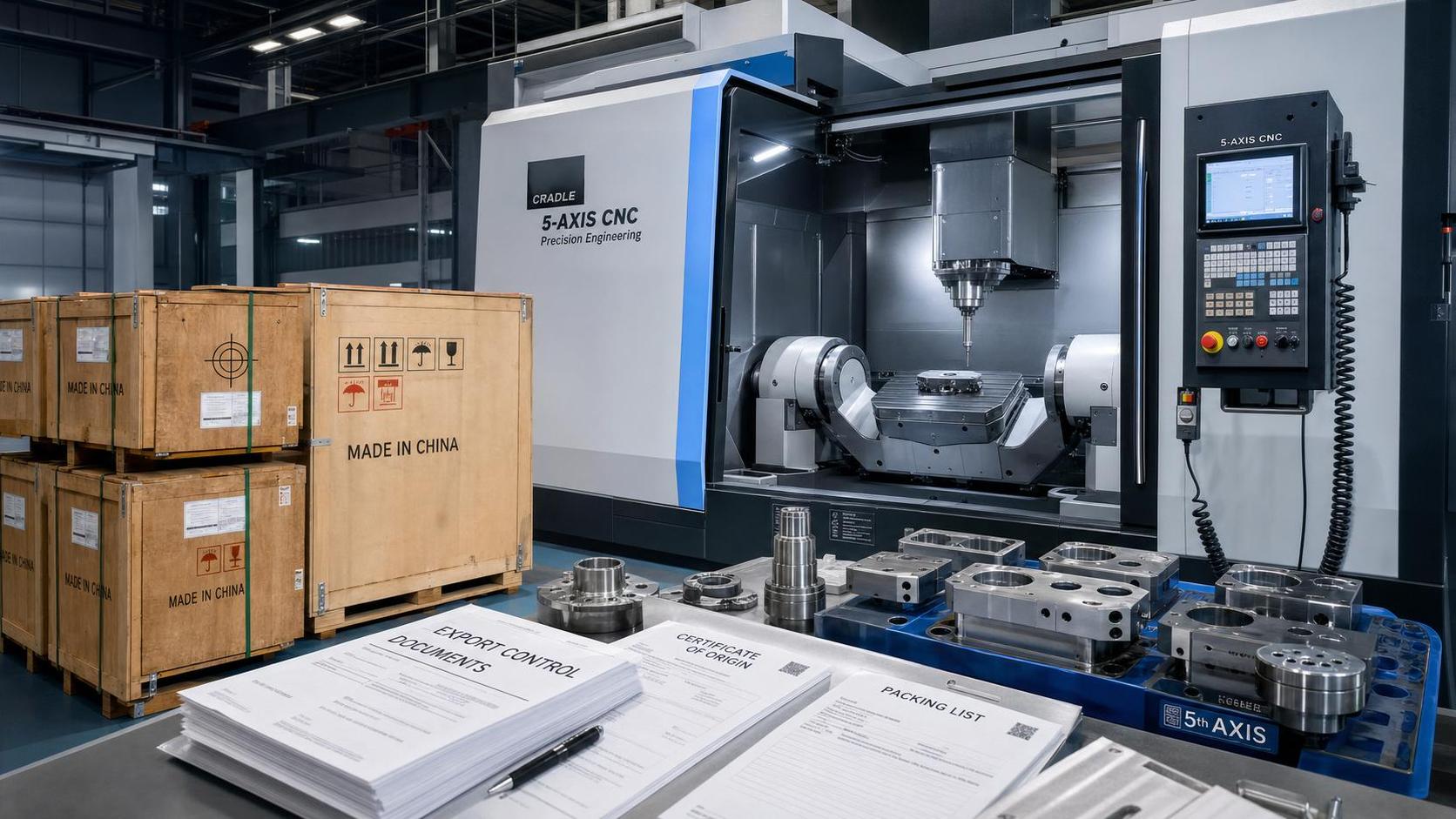 BIS Adds Cradle 5-Axis CNC to Case-by-Case Licensing BIS Adds Cradle 5-Axis CNC to Case-by-Case Licensing