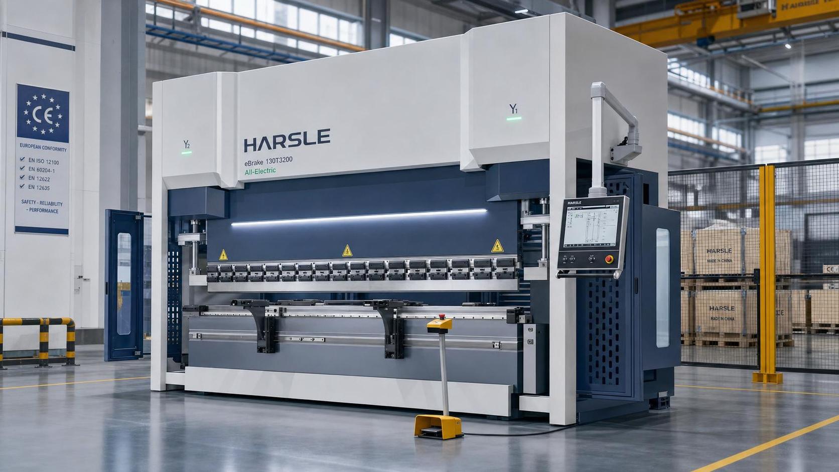 EU Enforces EN ISO 13857:2026 for All-Electric Press Brakes EU Enforces EN ISO 13857:2026 for All-Electric Press Brakes