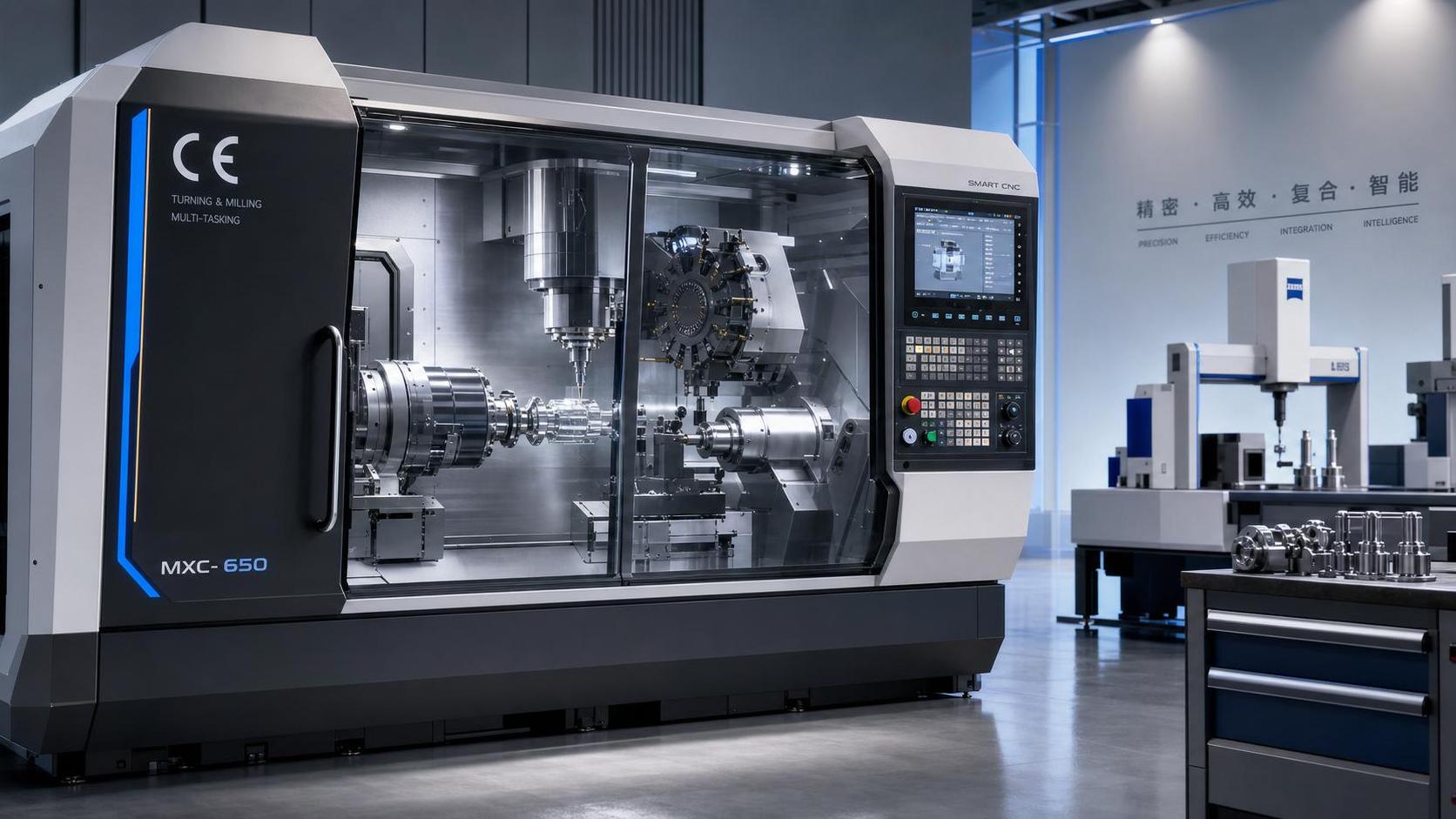 How to Evaluate Mill-Turn Centers for CE Compliance and Multi-Process Machining