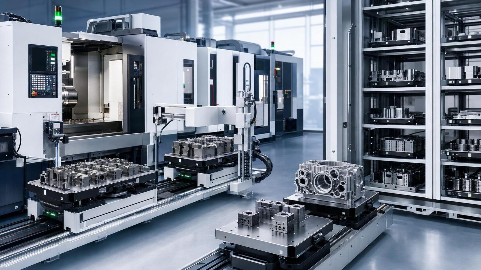 Smart Factory Equipment Pallet Systems: How to Choose for Mixed-Part Production Smart Factory Equipment Pallet Systems: How to Choose for Mixed-Part Production