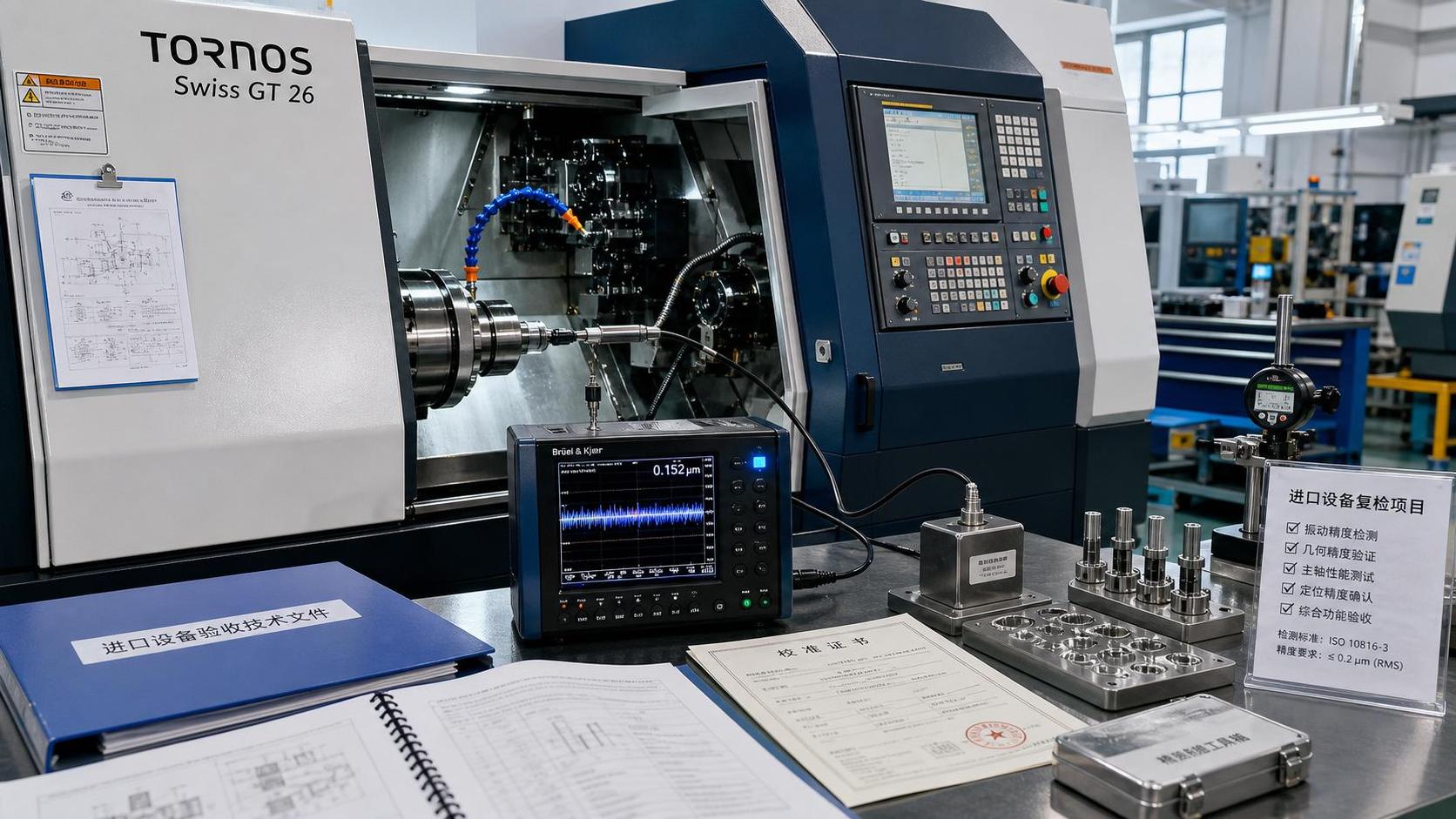Japan Adds Vibration Retests for Swiss-Type CNC Lathes Japan Adds Vibration Retests for Swiss-Type CNC Lathes