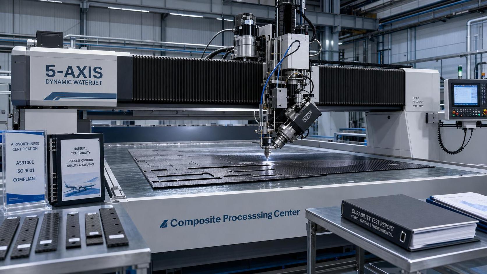 IAJ Activates New Export Test for 5-Axis Waterjets IAJ Activates New Export Test for 5-Axis Waterjets