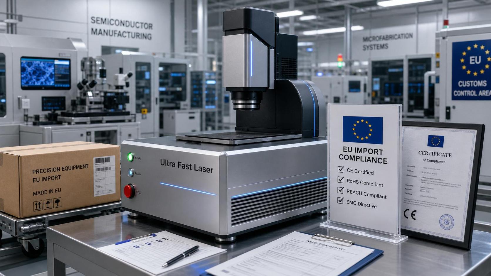 EU Rule Takes Effect for Ultrafast Laser Imports