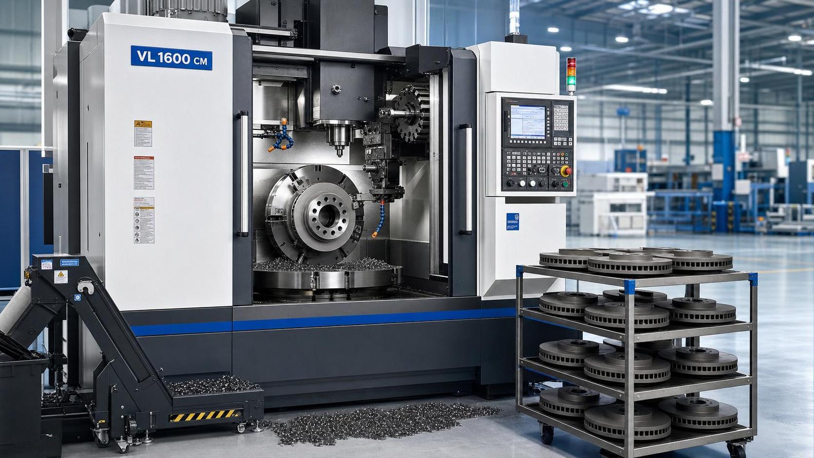 How to Choose a Vertical Turning Lathe for Brake Discs: Key Specs and Machining Needs