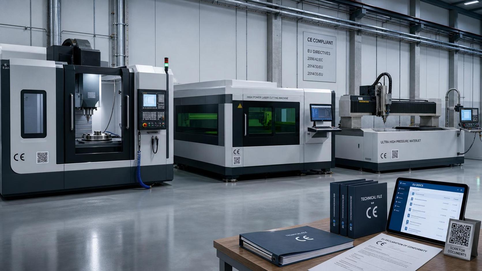 EU Updates DoC Guide for CNC and Laser CE Compliance