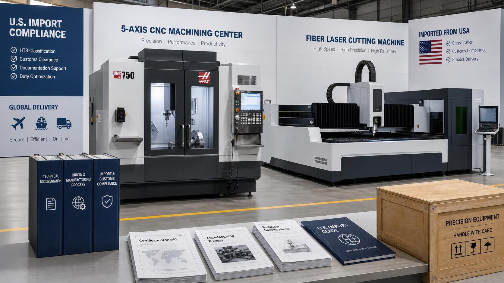 CBP Revises HTS Guidance for 5-Axis CNC and Laser Imports