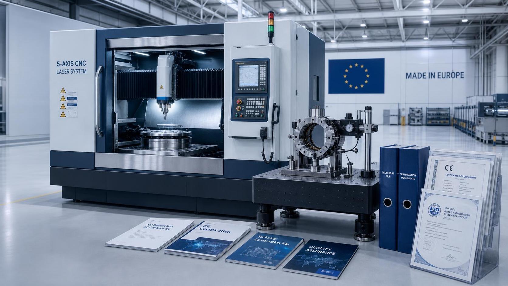 EU Adds Dual Certification for 5-Axis CNC Imports