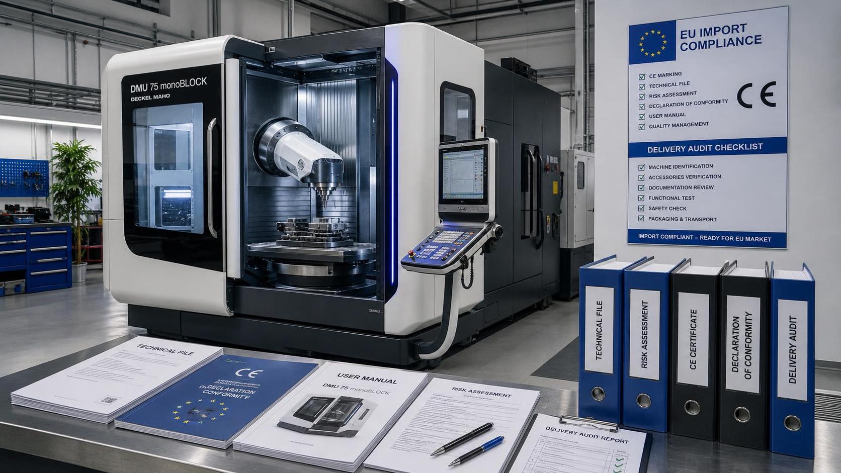 EU Tightens Compliance for Imported 5-Axis CNCs