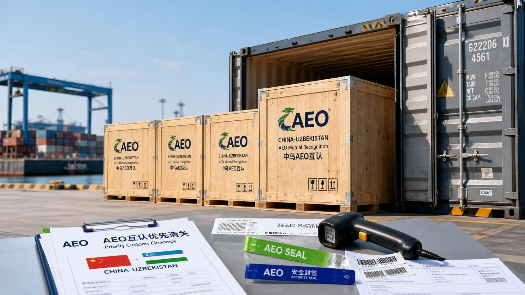 China-Uzbekistan AEO Mutual Recognition Takes Effect Aug. 1 China-Uzbekistan AEO Mutual Recognition Takes Effect Aug. 1