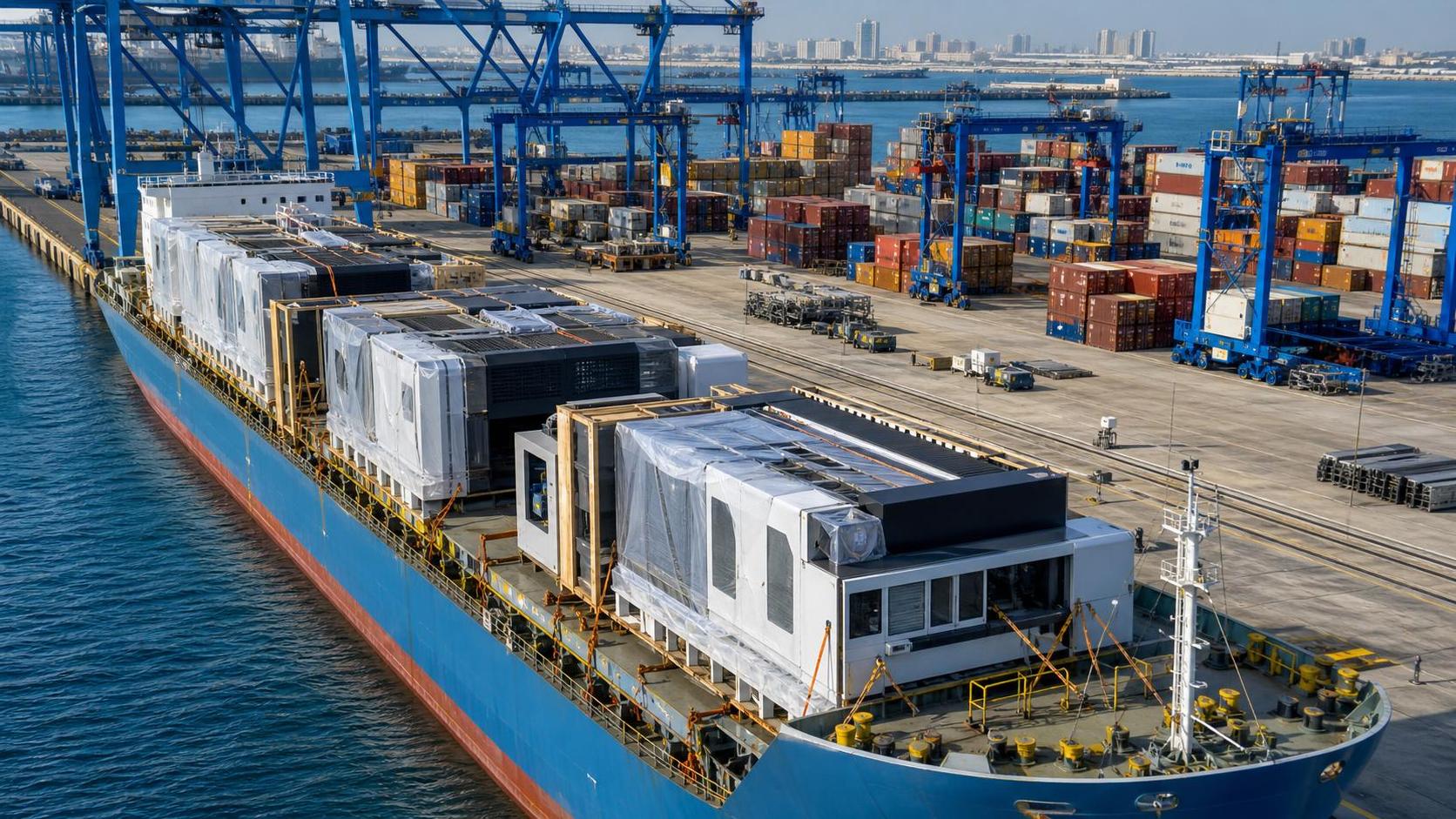 China-UAE Direct Sea Route Cuts Delivery Time for Industrial Machine Tool Exports China-UAE Direct Sea Route Cuts Delivery Time for Industrial Machine Tool Exports