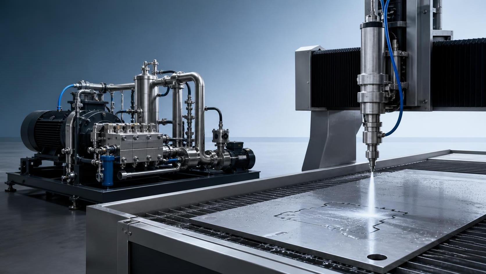 How to Evaluate 60,000 PSI Waterjet Pump Systems for Cutting Performance and Uptime