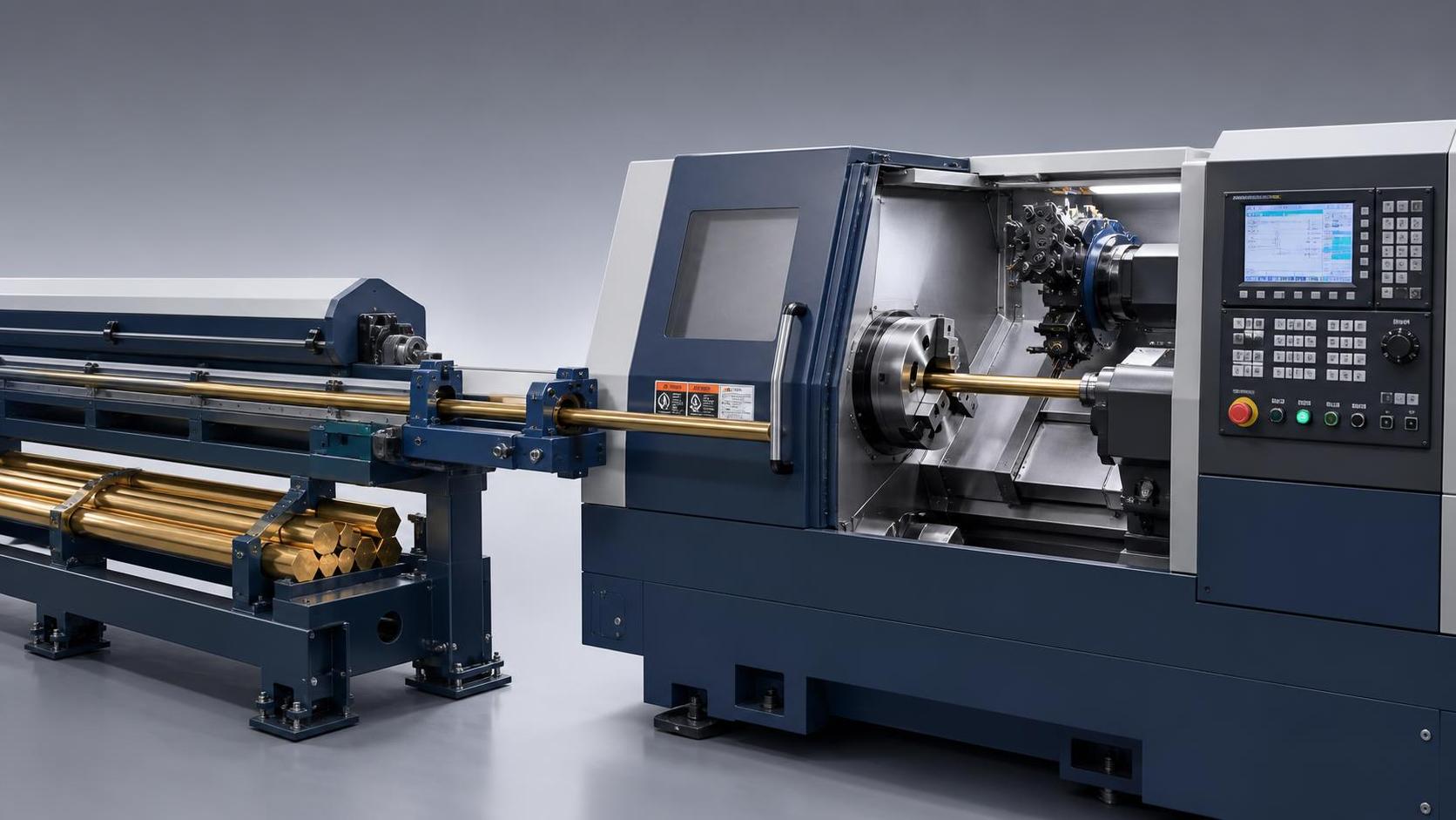 How to Select a Bar Feeder for Efficient Brass Machining on CNC Lathes