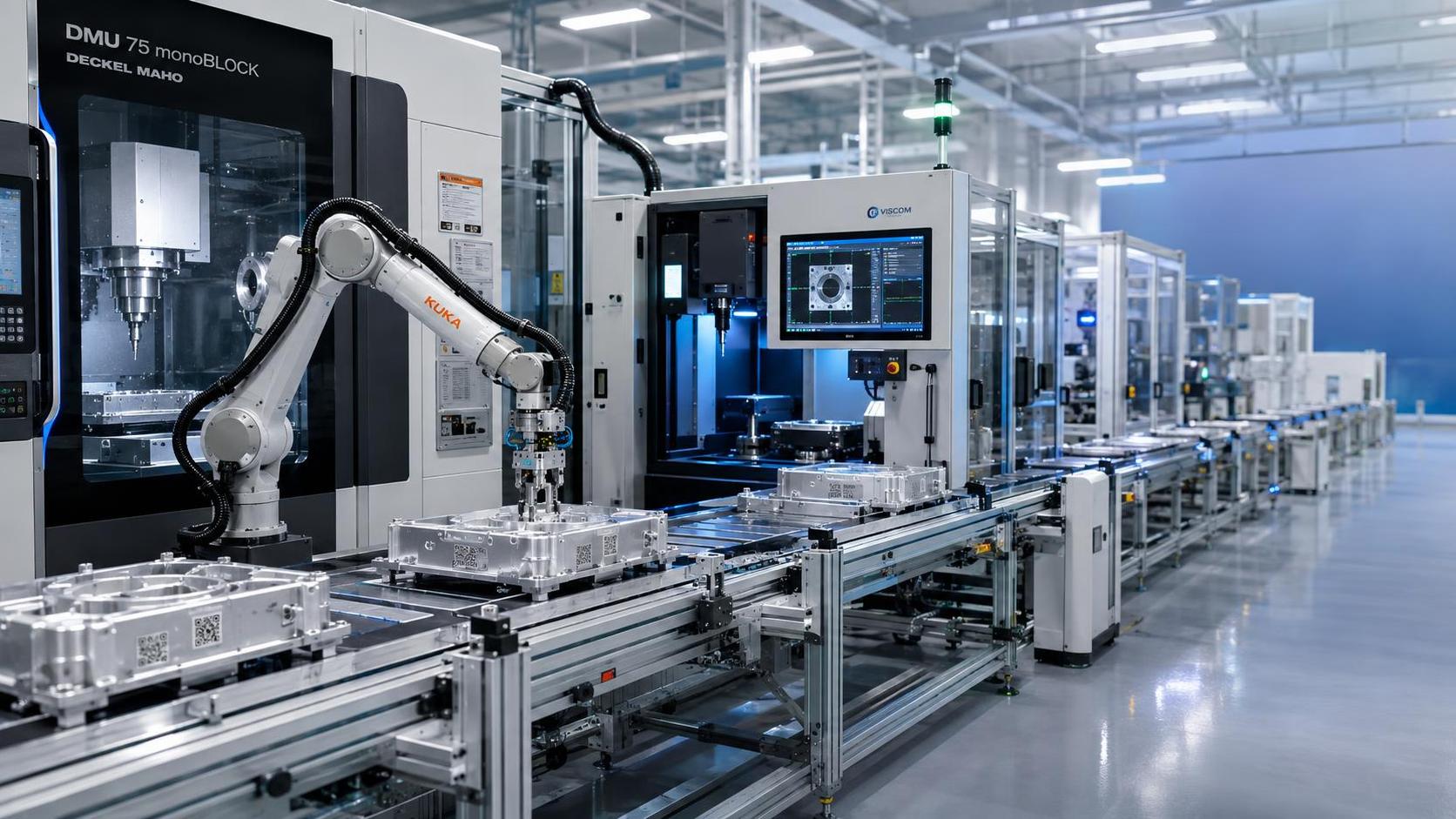 How EV Component Manufacturing Automation Improves Traceability and Line Flexibility