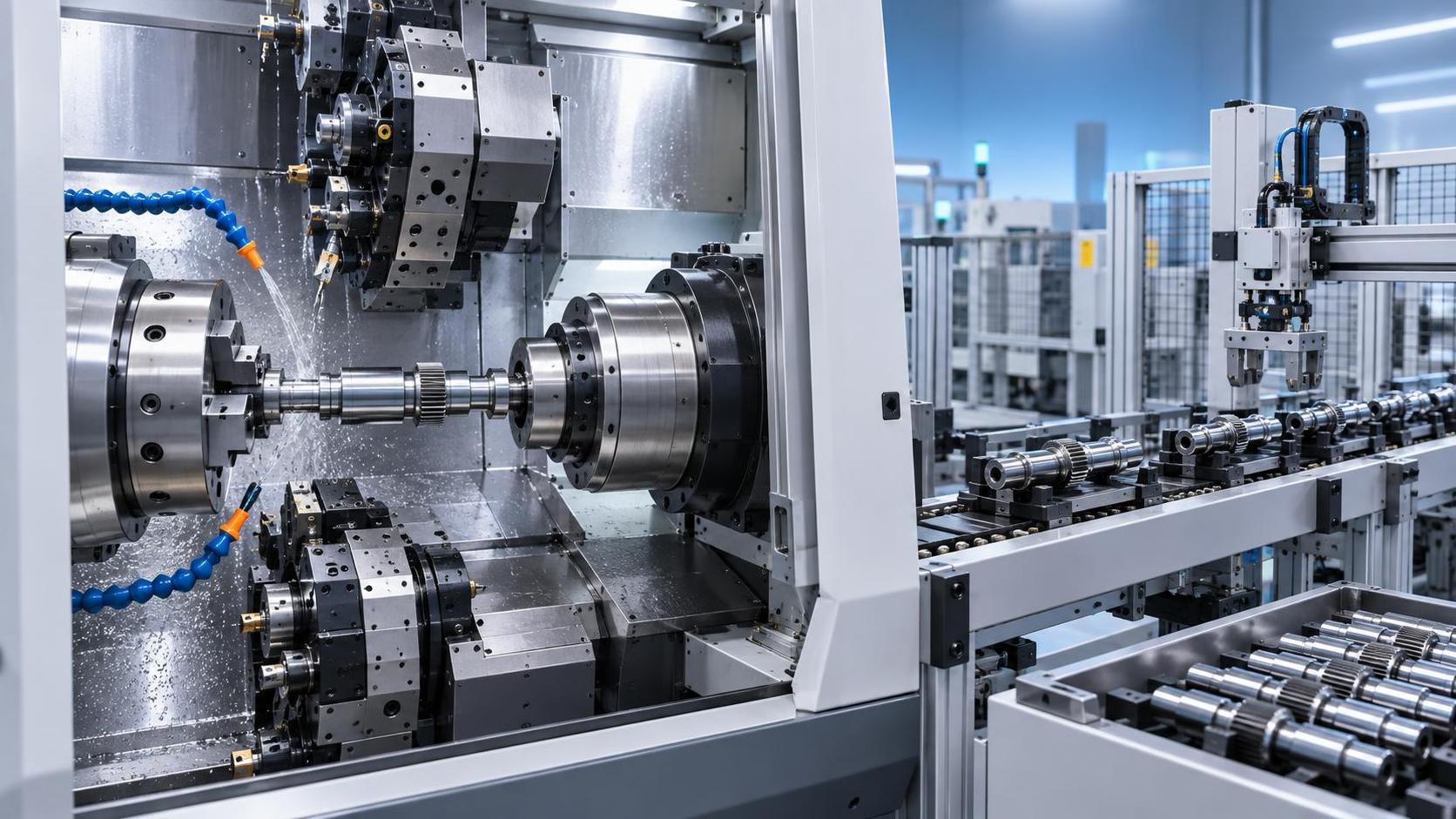 Selecting Twin-Spindle CNC Lathes for High-Volume Precision Parts