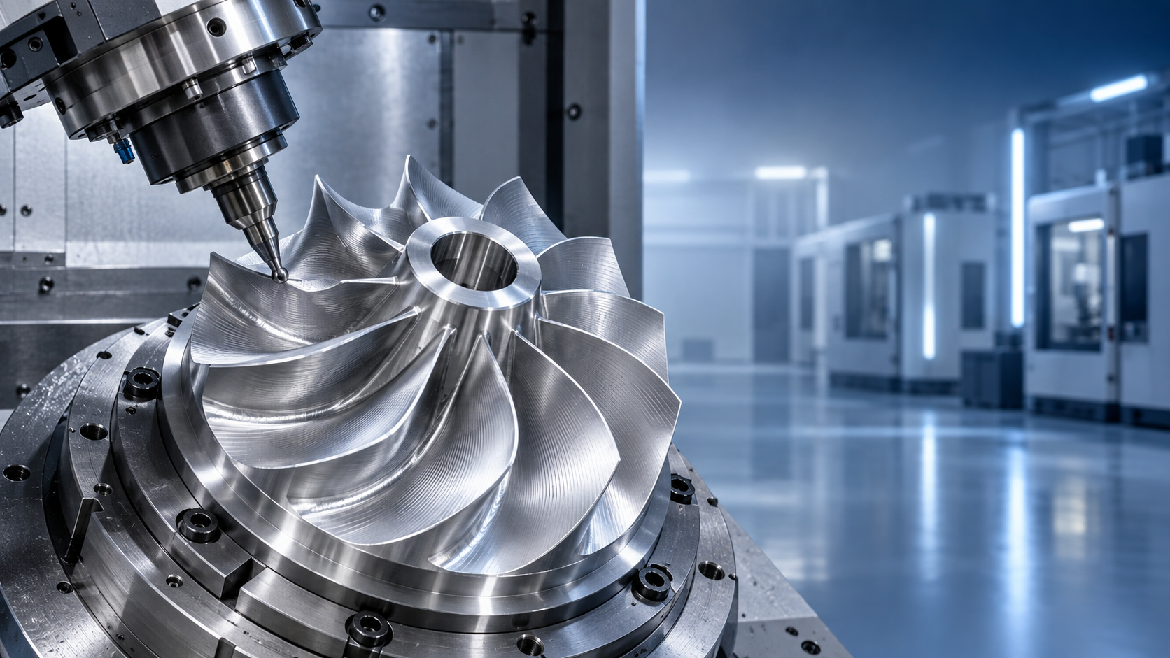 How 5-Axis CNC Machining Delivers Balanced, High-Accuracy Impellers for Turbomachinery
