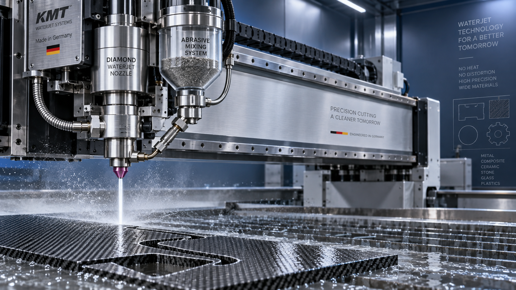 What Defines German Waterjet Cutting Head Technology for Precision Cutting?