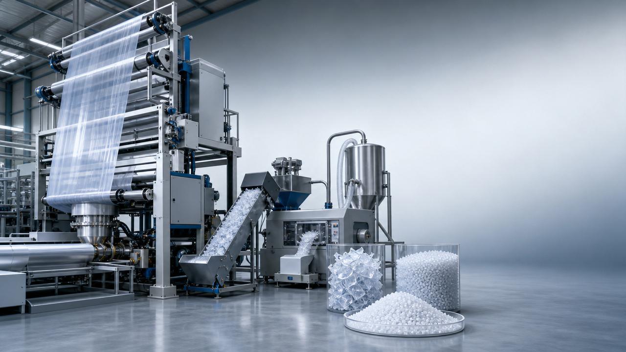 When In-House Recycling Lines Pay Off for Film Production