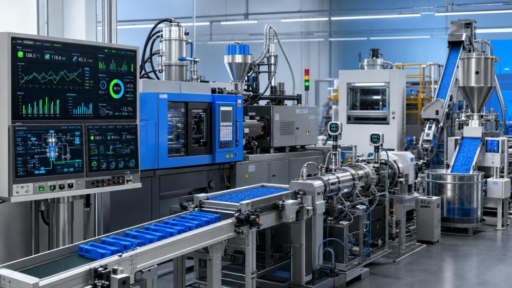 Where digital polymer processing cuts waste on production lines Where digital polymer processing cuts waste on production lines