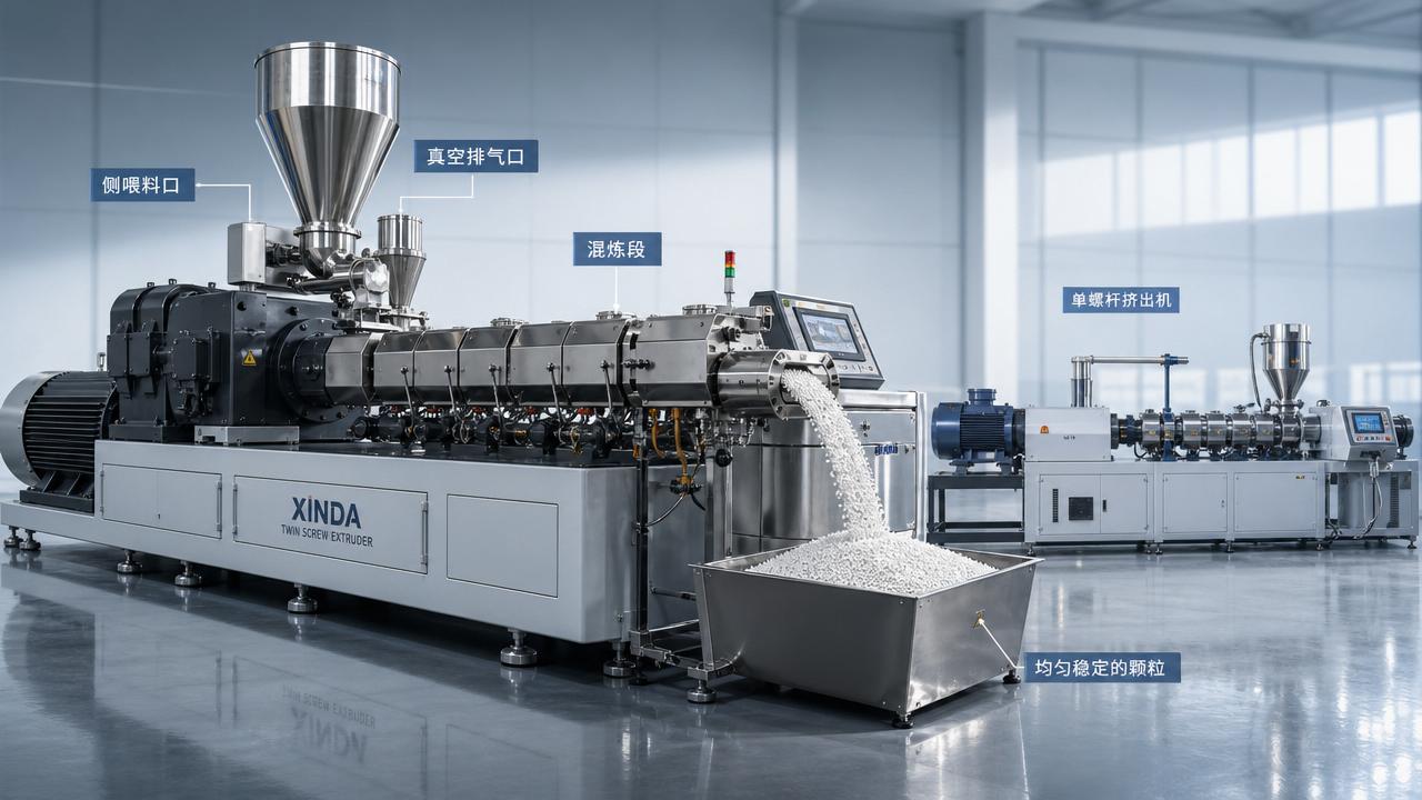 When do twin screw extruders outperform single-screw lines?