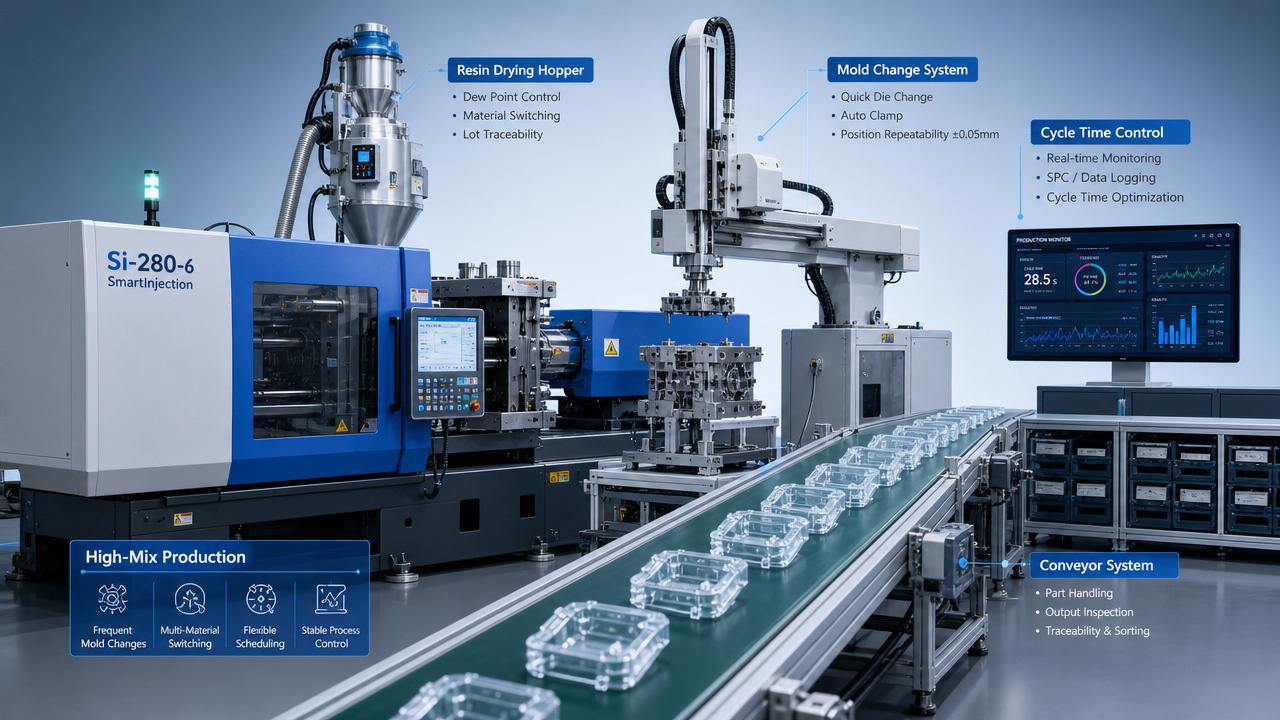 What Slows Down Advanced Polymer Molding on High-Mix Production Lines