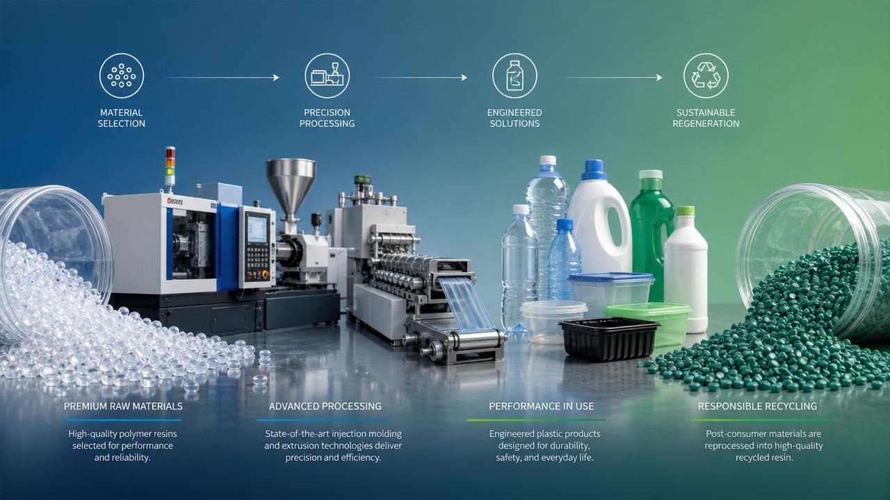 What the polymer material lifecycle reveals about waste