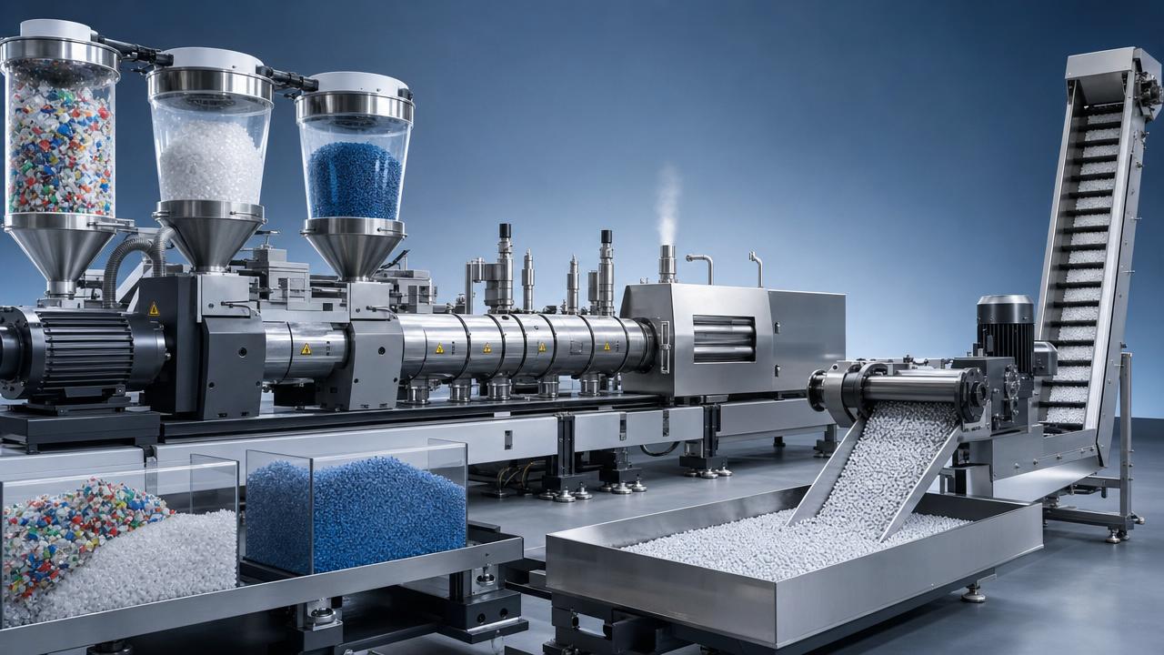 Twin screw extruders can cut waste if set up correctly