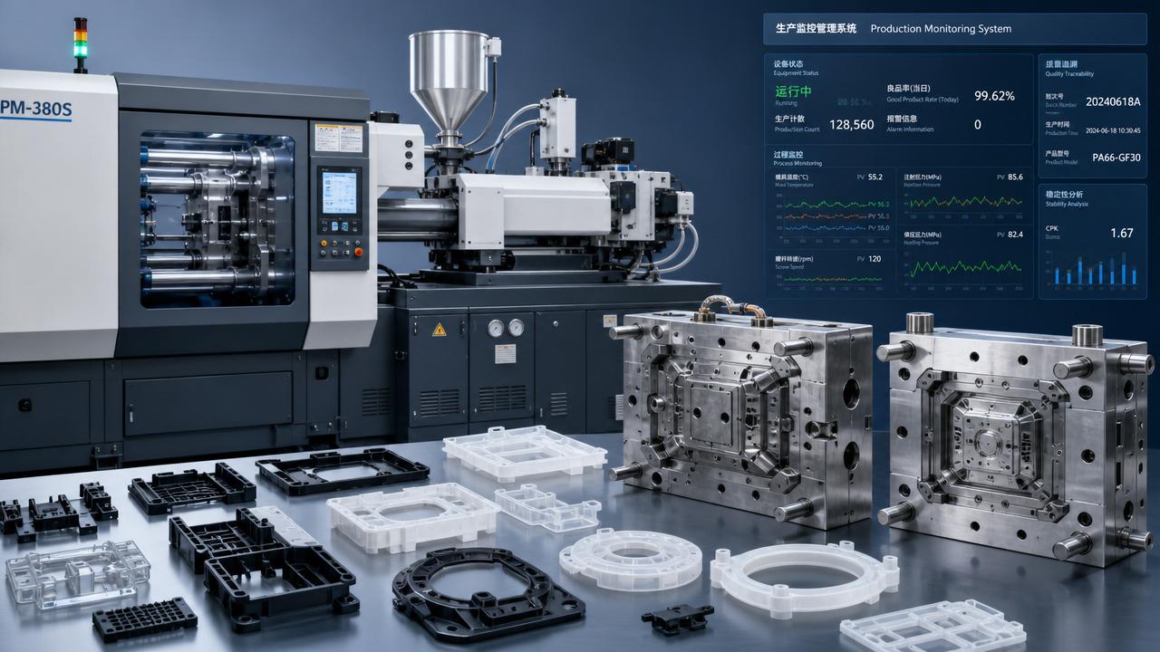 What advanced polymer molding changes in part quality