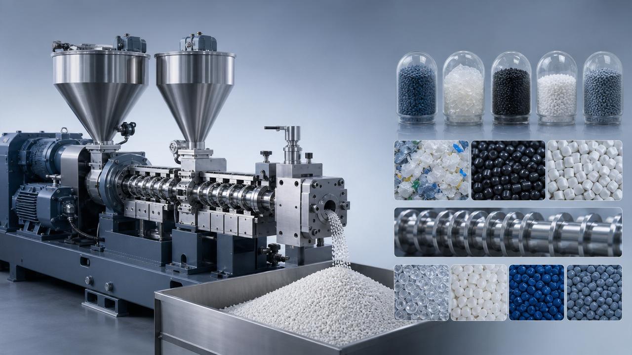 Why twin screw extruders are chosen for stable compounding