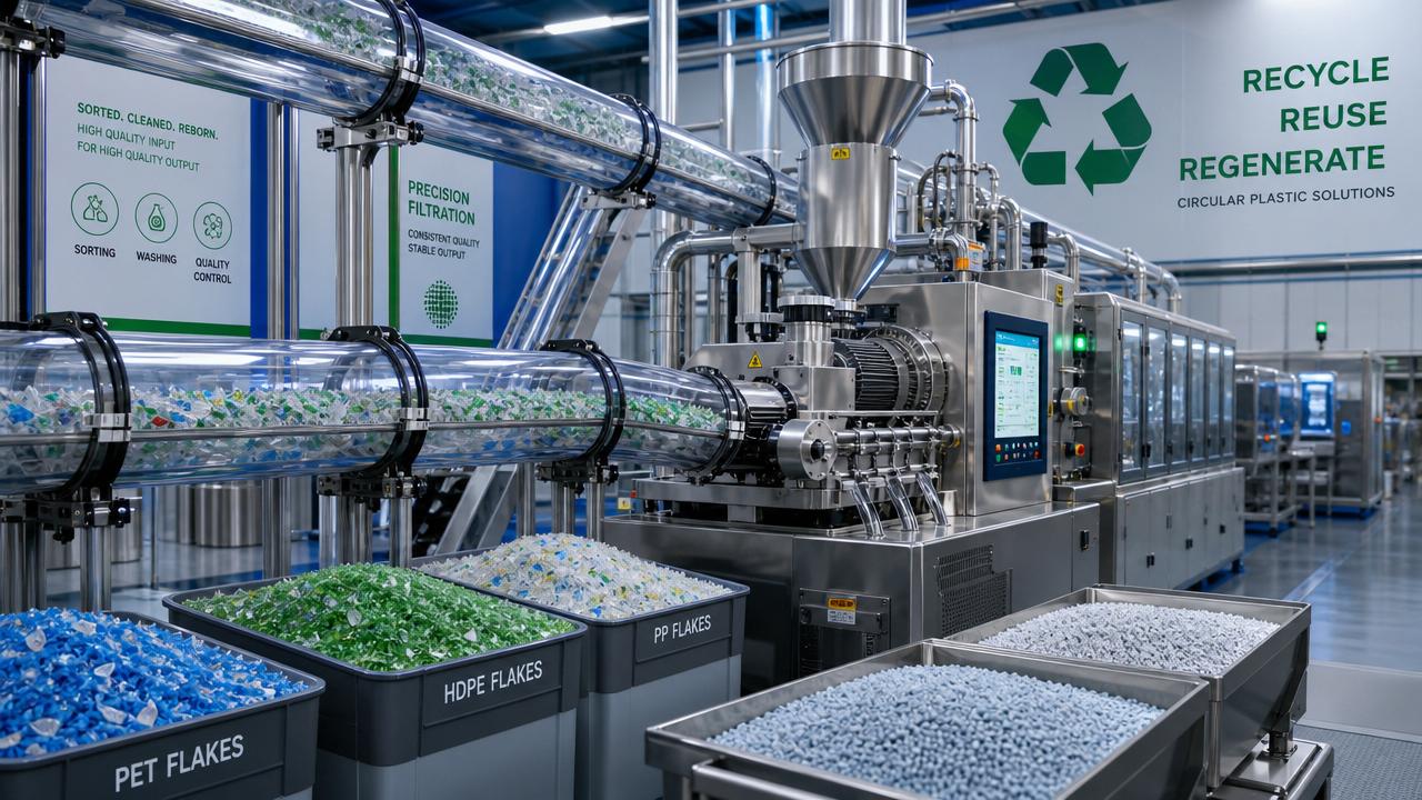 Is recycled plastic technology ready for stable output