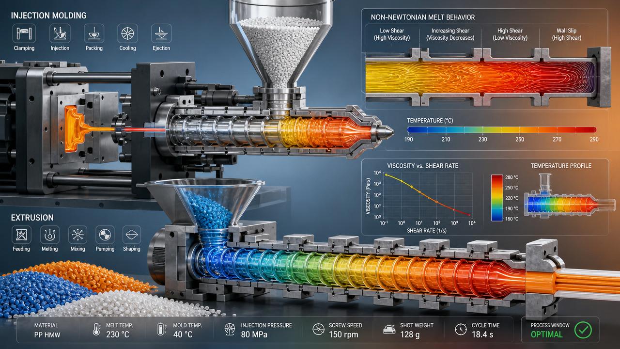 When non-Newtonian fluid simulations improve process decisions