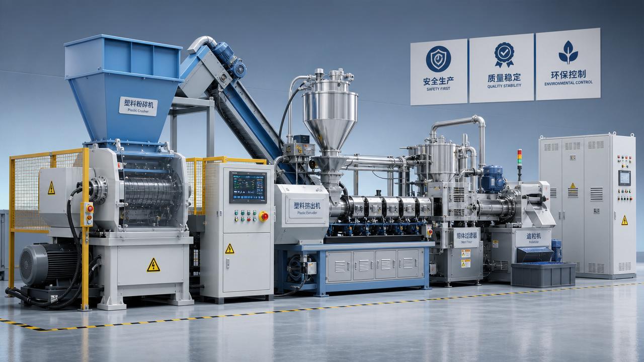 Plastic Recycling Equipment Standards: What to Check for Safety, Quality, and Compliance