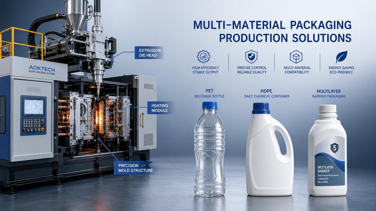 How to Choose Blow Molding Equipment for PET, HDPE, and Multi-Layer Packaging