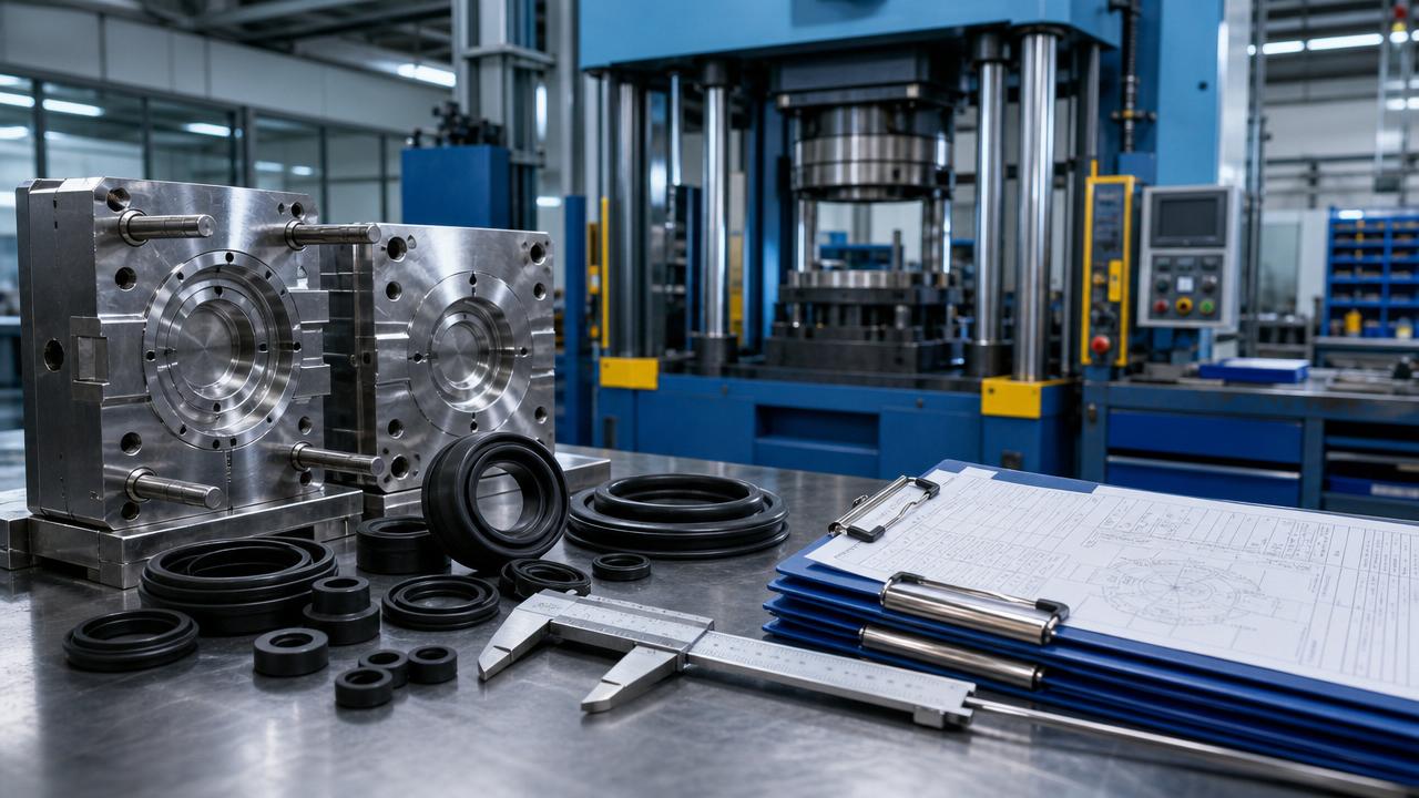 Rubber Compression Molding Manufacturer Checklist: Tooling, Lead Times, and Quality Control