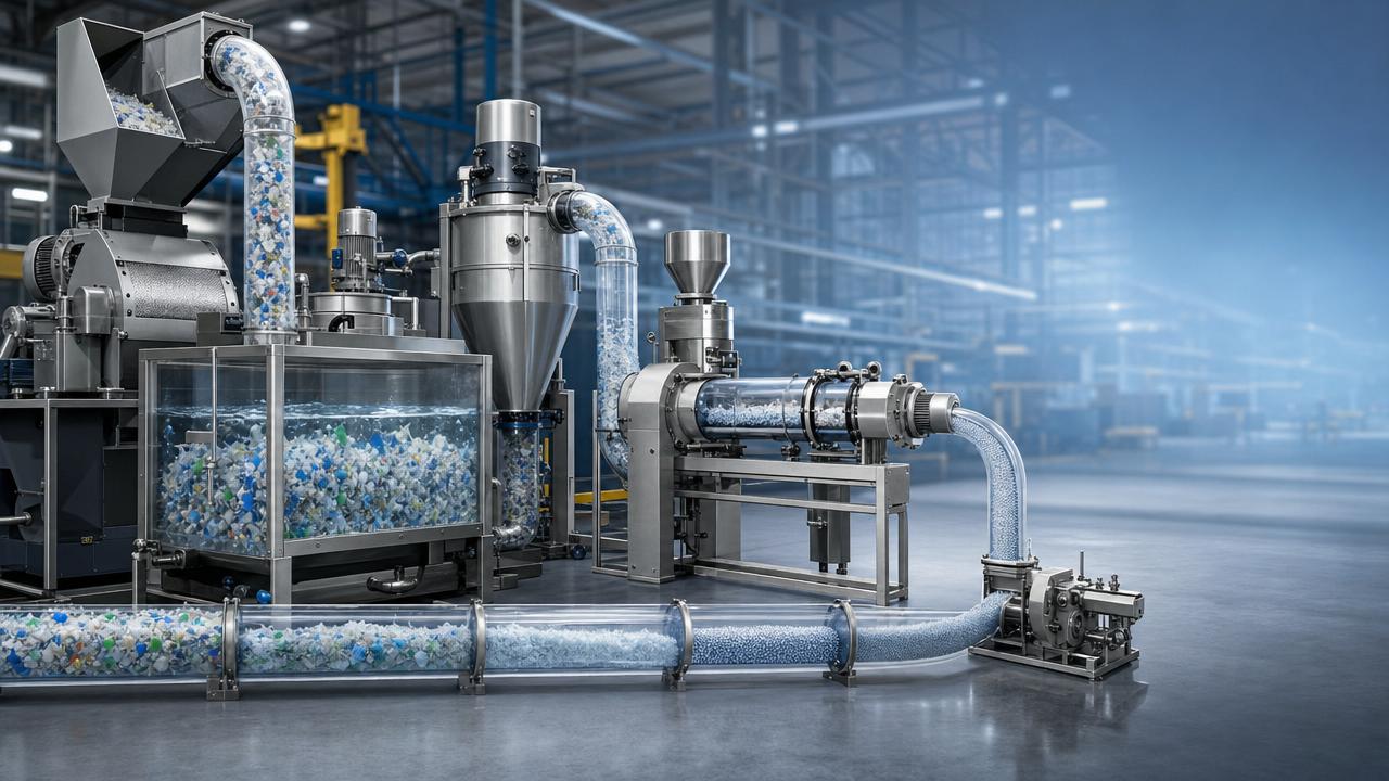 Plastic Recycling Equipment Price: What Drives Cost From Washing to Pelletizing?