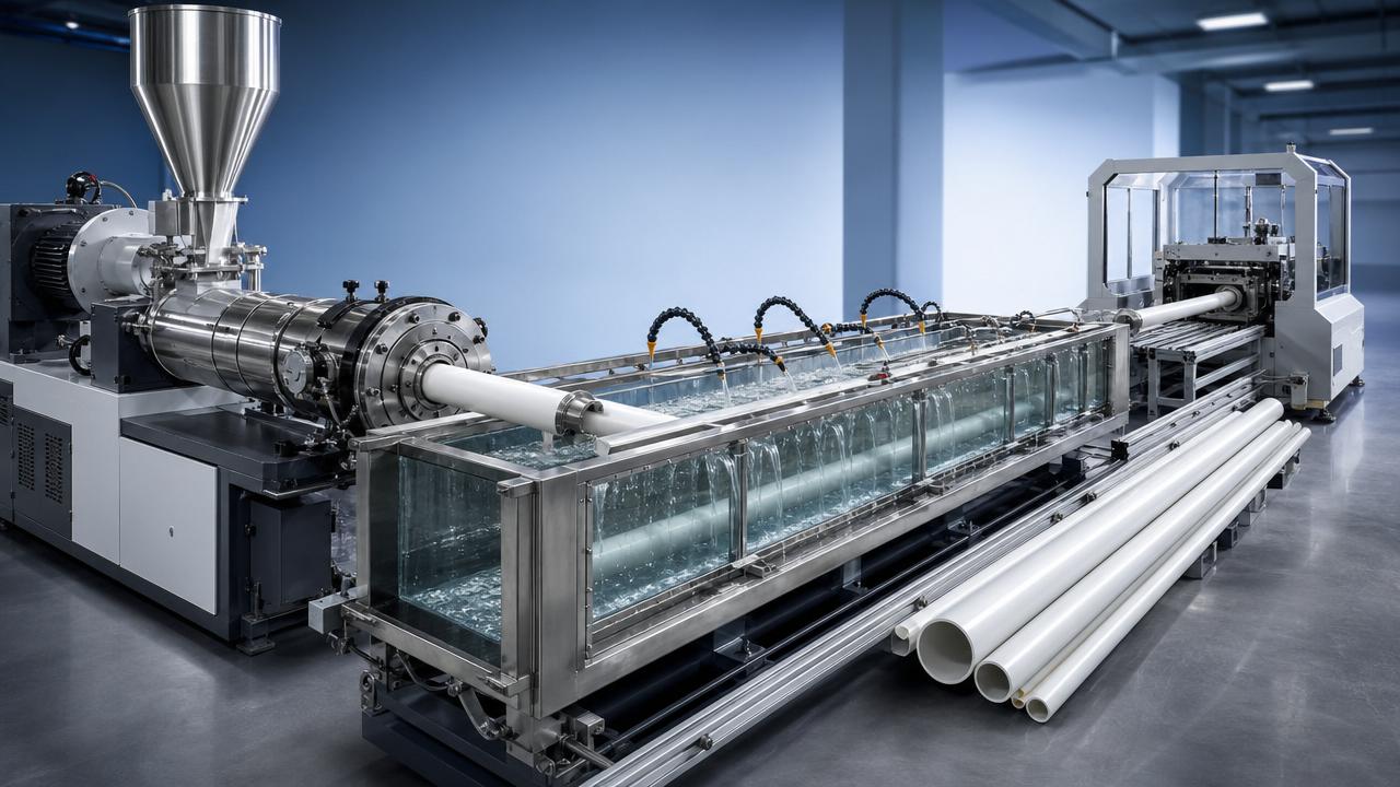 Pipe Plastic Extrusion Machinery Selection Guide: Output, Diameter Range, and Cooling Design