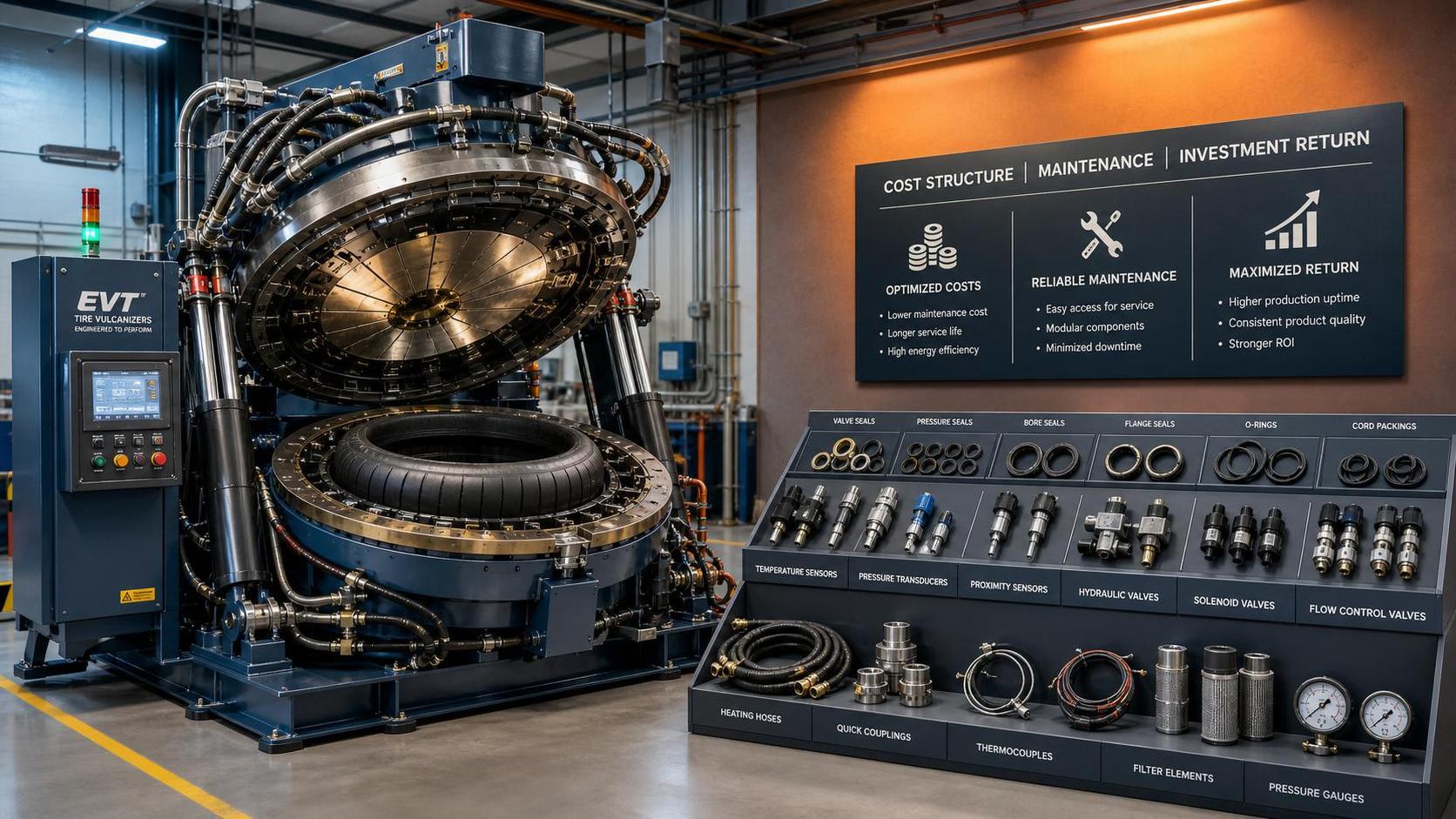 Tire Curing Presses Cost Breakdown: What Drives Price, Maintenance, and ROI