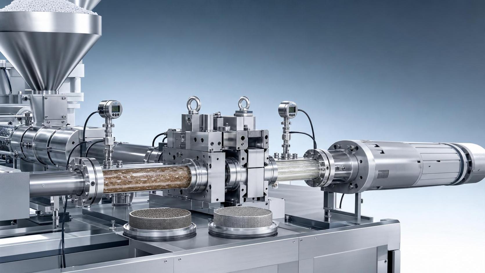 Polymer Melt Filtration for Recycling vs Virgin Processing: Key Differences in Screen and Pressure Control